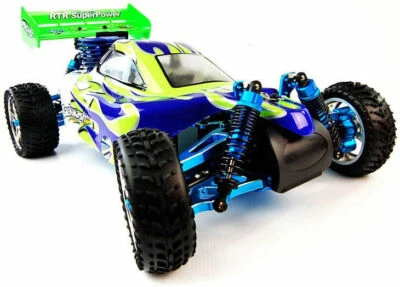 Backwash Pro Nitro Radio Remote Control Controlled Buggy RC Car RTR - Image 1 of 4