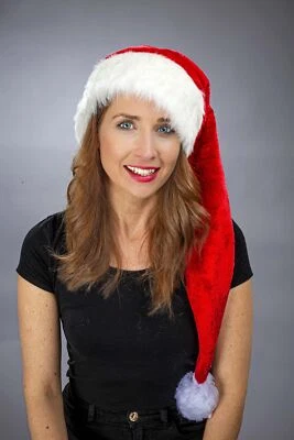 FESTARTIKEL MÜLLER Superlange Nikolausmütze Weihnachtsmütze aus deutscher Herstellung