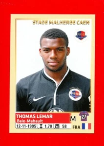 FOOT FRANCE Panini 2014-15 Figurine-Sticker n 63 - LEMAR CAEN - Picture 1 of 2