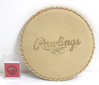 Rawlings Baseball Glove Pounding Molding Shaping Pad Leather Matt EAC8F09 Camel - Image 1 of 4