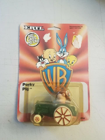 Porky Pig Die Cast Car 1988 ERTL Cover