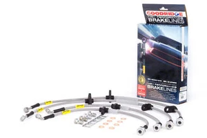 Goodridge Stainless Brake Lines (94-01 Integra / 92-95 Civic Rear Disc w/ ABS) - Foto 1 di 7
