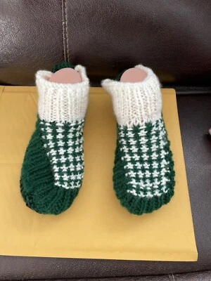 Slippers . Size 5-6New. Handmade Work. Warm. - Image 1 of 4