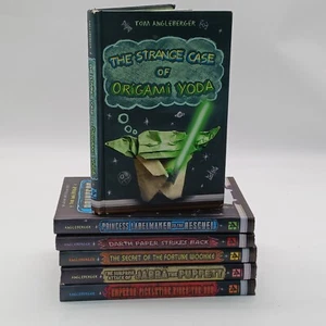 Lot of 6 Hardcover ORIGAMI YODA. Complete 1 to 6 - Picture 1 of 8