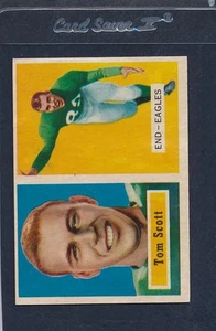 1957 Topps #025 Tom Scott Eagles EX 57T25-120615-2 - Foto 1 di 1