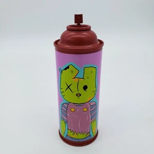 Hello Kitty Zombie Graffiti Kunst Original Spraydose von NYC Street Artist PUKE - Bild 1 von 10