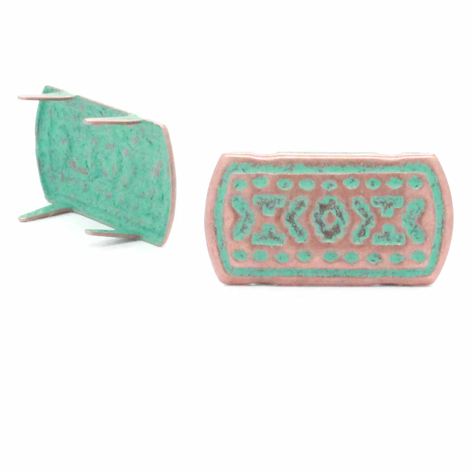 Pátina de cobre Southwest Thunderbird manchas de aço 10 peças 54881-90 - Imagem 1 de 1