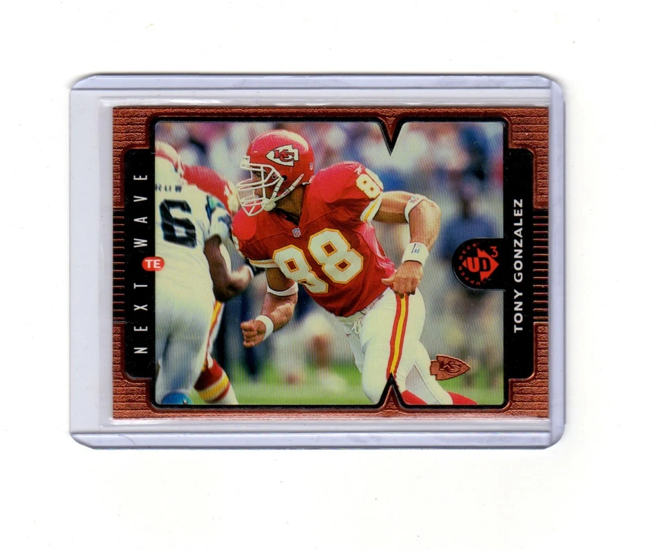 TONY GONZALEZ 1998 UD3 #47 KANSAS CITY ATLANTA HOF 2019 - Image 1 of 1