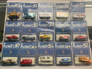 SEALED 1981 TOMY TOMICA POCKET CARS DIE CAST UR CHOICE $25 - $89 FREE SHIPPING - Picture 1 of 6