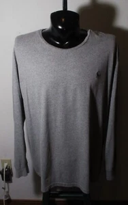 POLO Ralph Lauren grigio maglietta manica lunga uomo taglia XXL - Foto 1 di 6