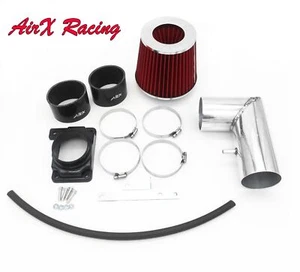 AirX Racing Black-Red For 2002-2006 Mitsubishi Lancer 2.0L L4 Air Intake Kit - Foto 1 di 4