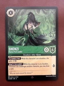 Disney Lorcana Into The Inklands Shenzi Hyena Pack Leader 85/204 Cold Foil - Bild 1 von 6