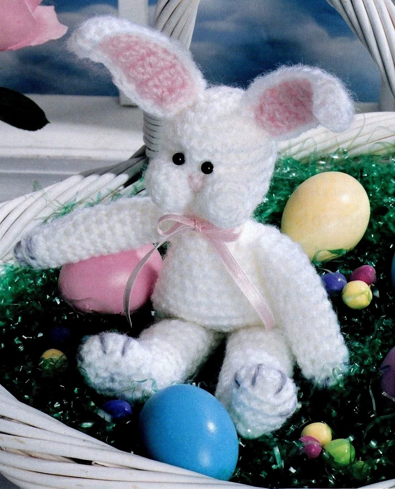 ADORABLE Charlie Cottontail/Toy/Crochet Pattern INSTRUCTIONS ONLY - Image 1 of 1