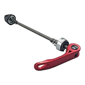 Quick Release Red Anodized 100 mm Front Wheel QR Bike Shimano 100 x 5 - NEW - Picture 1 of 7