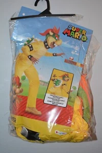 Bowser Nintendo Super Mario Brothers Med. 38-40 Halloween Deluxe Adult Costume - Picture 1 of 12