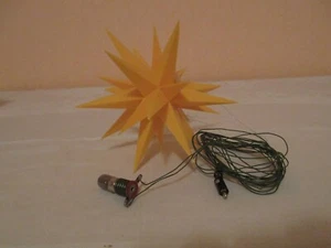 Original Herrnhuter Advents- und Weihnachtsstern, Gelb, 13 cm, OVP, RAR, Vintage - Bild 1 von 7