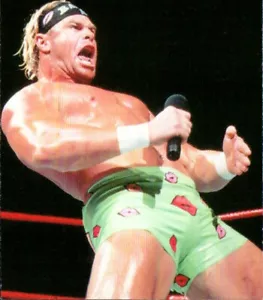 1998 Comic Images WWF Superstarz Wrestling Card #34 Bad Ass Billy Gunn - Picture 1 of 2