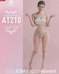 Worldbox AT210 1/6 Female Soldier Body Model for 12'' Action Figure white skin - Picture 1 of 6