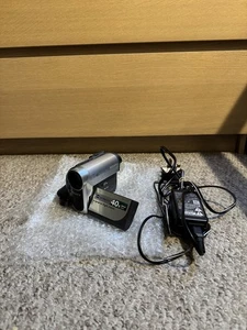 Sony Handycam DCR-HC37E Handheld MiniDV Camcorder Silver | TESTED + Battery - Picture 1 of 9