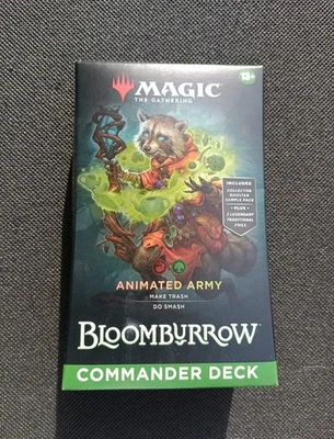 Magic Commander Deck -Animated Army- Bloomburrow English Sealed Sigillato ENG  - Immagine 1 di 4