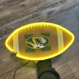 Insegna da parete Missouri Tigers Mizzou Fan Cave illuminata al neon calcio - Foto 1 di 5