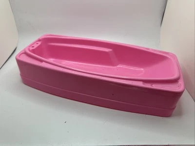 Barbie Pink Bathtub Mattel 1993 Preowned For Doll - Image 1 of 4