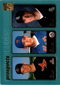 2001 Topps Roy Oswalt/Pat Strange/Jon Rauch Baseball Card - Picture 1 of 2