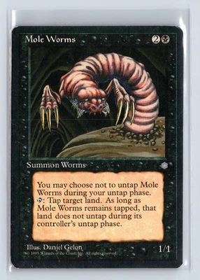 (2x) MOLE WORMS – MTG Magic the Gathering Card – Ice Age – Uncommon - Image 1 of 4