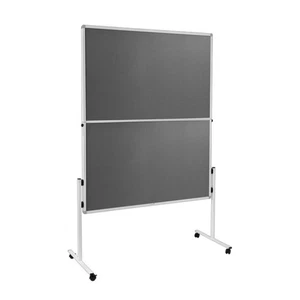 Legamaster 7-209300 Moderationswand ECONOMY klappbar 150 x 120 cm, grau - Bild 1 von 5