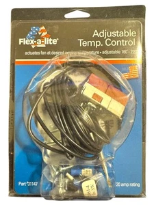 Flex-A-Lite 31147 Adjustable Electric Fan Temp Control Thermostatic Switch USA - Bild 1 von 6