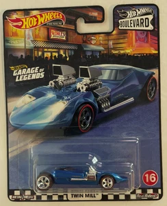 Hot Wheels Twin Mill Premium Boulevard #16 2020 Real Riders Garage Of Legends - Picture 1 of 7