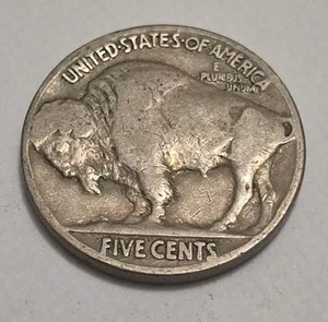 1937 P Full Date Buffalo Nickle! 5c Cent Coin BN697 πΊπΈ - Picture 1 of 2