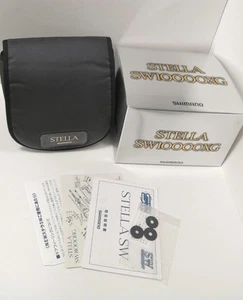 Shimano Stella SW 10000XG Spinning Reel Box & Accessories Used - Picture 1 of 7