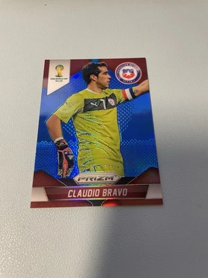 2014 Panini Prizm World Cup Blue Prizm /199 Claudio Bravo Chile - Image 1 of 3