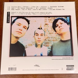 BLINK-182 IVC INTERSCOPE COLLECTORS EDITION NUMBERED CLEAR VINYL /2500 SEALED - Imagen 1 de 4