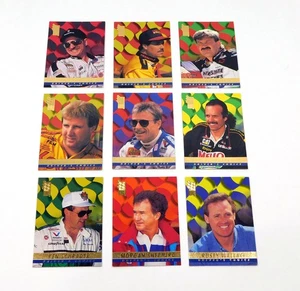 Press Pass VIP Driver's Choice NASCAR 1994 juego de insertos de carreras (9) - Imagen 1 de 1