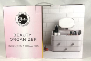 Make-up Organizer Arbeitsplatte Aufbewahrungsbox/Beauty Organizer mit 3 Schubladen - Neu im Karton - Bild 1 von 5