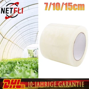 Folienklebeband Reparaturklebeband Wasserfest Für Gewächshausfolie Transparent - Bild 1 von 17