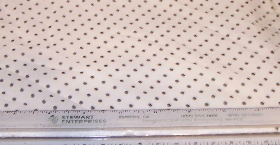 White with Black Dots Sheer Fabric  44"  Wide by  2 Yards Long #3 - Image 1 of 1