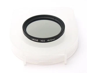 UKCE ND2 40.5mm Screw In Filter & Case - UK Dealer - Picture 1 of 4