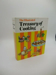 1974 The Illustrated Treasury of Cooking 3 Ring Notebook Cookbook - Picture 1 of 6