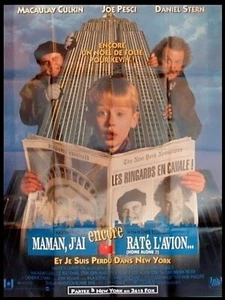 MAMAN, J'AI ENCORE RATE L'AVION - Affiche CinEma 120x160 PLIEE CAC0926 - Photo 1/1