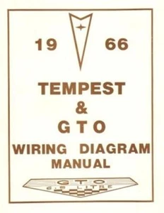 PONTIAC 1966 Tempest & GTO Wiring Diagram 66 - Bild 1 von 1