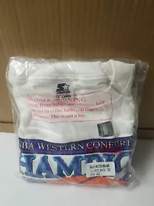 Vintage Starter 97 Utah Jazz Nba Western Conference Champions XXL New T-shirt - Picture 1 of 5