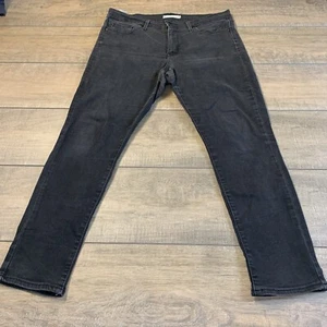 Levis Womens 311 Shaping Skinny Jeans Size 32 Gray Black Stretch Denim 26.5 B3 - Picture 1 of 24