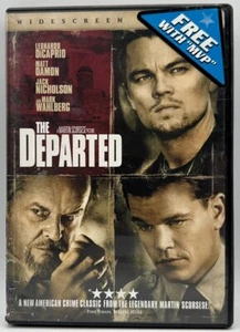 The Departed DVD Leonardo DiCaprio Matt Damon Mark Wahlberg Free Shipping 2007 - Picture 1 of 3