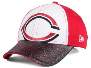 Cincinnati Reds New Era MLB Youth Shimmer Shine Adjustable Cap Girls 6-12 Years