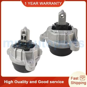 2X Soportes de motor delanteros izquierdo y derecho para BMW 5 6 7 Series F07 F10 528i 640i 740i - Imagen 1 de 3