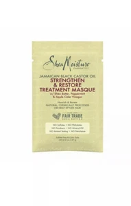 New Shea Moisture Jamaican Black Castor Oil Strengthen &Restore Masque Pack of 2 - Picture 1 of 1