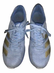 Adidas Adizero Boston 8 Damengröße 9,5 blau grau Laufschuhe Sneaker - Bild 1 von 10
